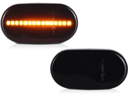 Piscas De Led, Indicadores De Posição Laterais Dinâmicos Em Led, Luzes Repetidoras Para Mazda Az Spiano Scrum 2005-2012