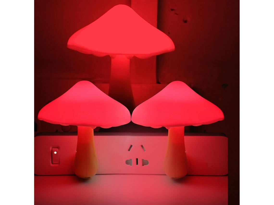 Conjunto De 3 Luzes Noturnas Led Ausaye Com Sensor Luz Em Formato