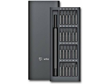 Kit XIAOMI MI x Wiha Precision Screwdriver — 24 chaves de fenda feitas de aço e alumínio