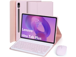 Capa com Teclado Bluetooth ZRUXE para Lenovo Idea Tab Plus 12.1'' com rato | ZRUXE