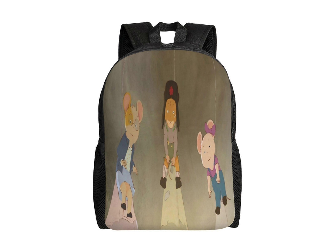 Mochila Ernest & Celestine O53 Para Escola E Trabalho, Leve E Impermeável, Mochila Elegante Para Estudantes E Adultos D53