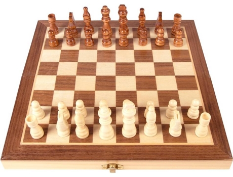 Jogo de Tabuleiro CB GAMES Xadrez (Idade Mínima: 6 Anos - Nível Dificuldade: Baixa)