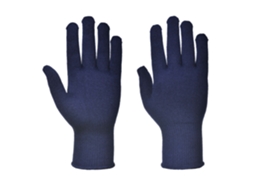 Luva Térmica De Malha Para Frio / Azul Marinho / M Portwest