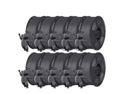 Filamento Para Impressora 3d, Impressã£o Em Alta Velocidade, Recursos Anti Fios, Pla Matte Cinza Oem