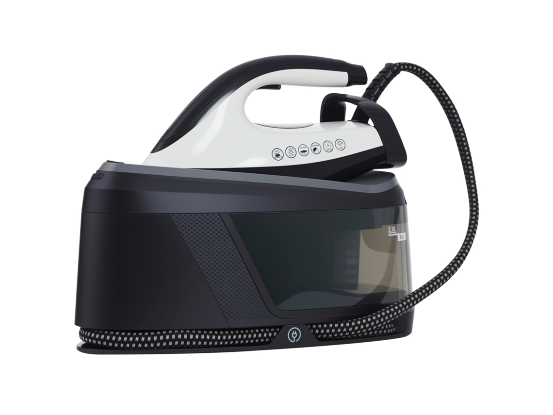 Estação Passar Vapor 2800w 100g/min, Eco, Cerâmica Dupla Camada, Anti incrustante, Reservatório 2l Removível, Azul