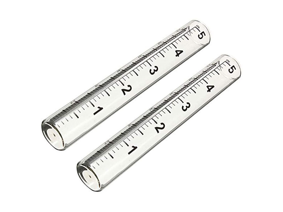 Tubos De Vidro Substituto De Chuva 5 Polegadas Para Jardim