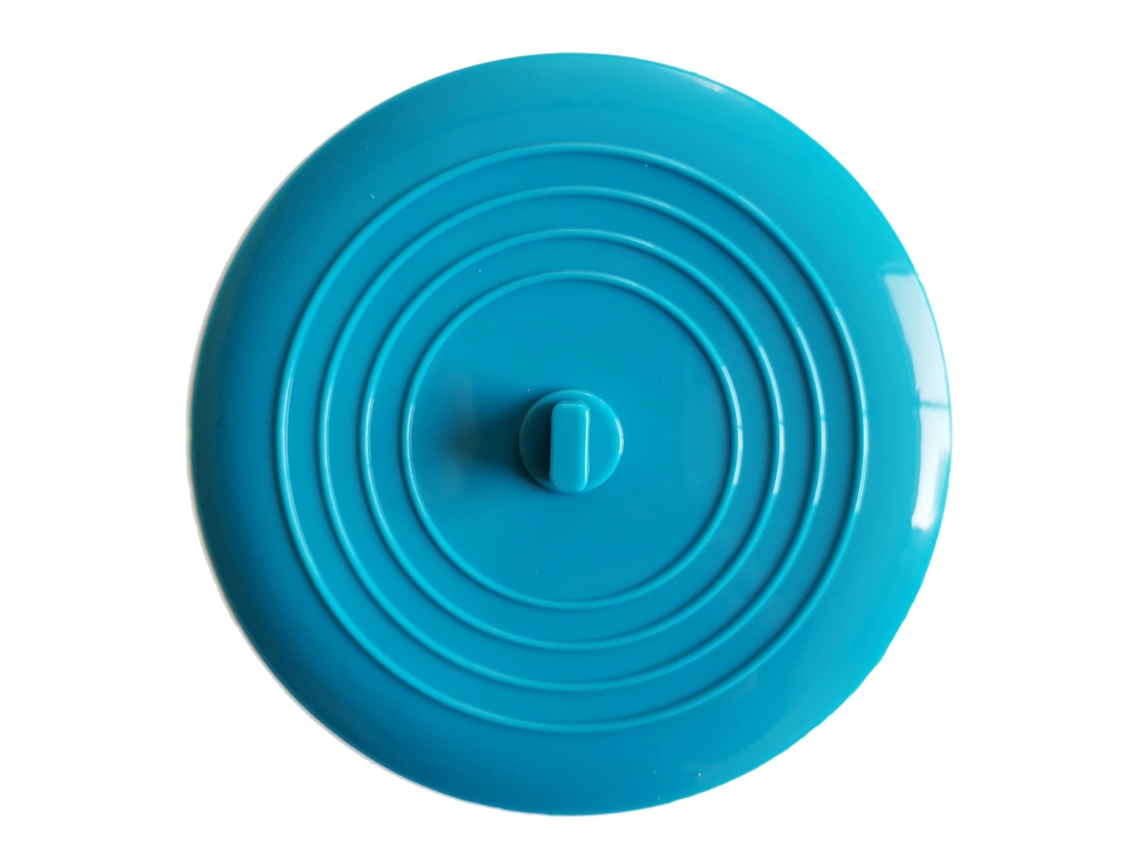 Rolha De Pia Silicone, Plugue Drenagem Universal Redondo, 15 Cm Diâmetro, Para Lavanderia Cozinha E Banheiro