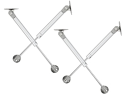 Conjunto De 4 Dobradiças Hidráulicas A Gás Para Armários, Reforçadas,