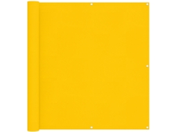 Maison Exclusive - Tela De Varanda 110 X 400 Cm Tecido Oxford Retangular Amarelo