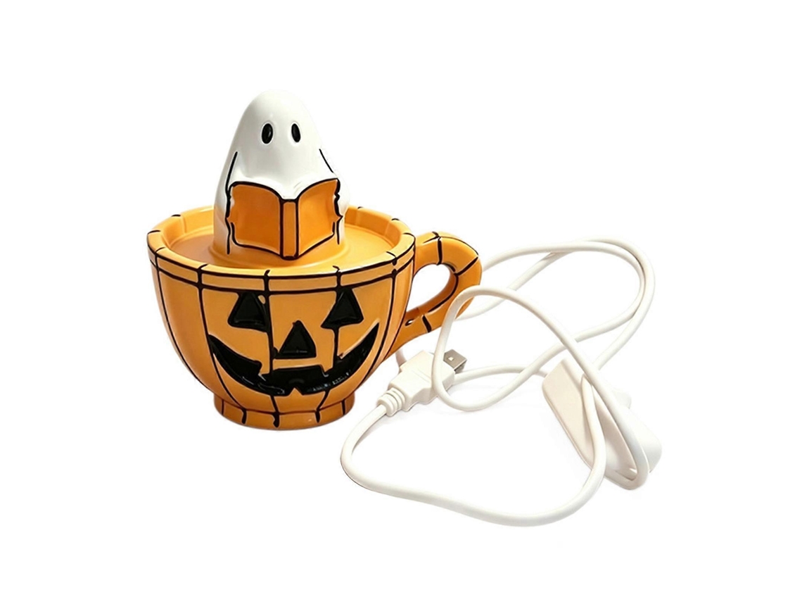 Enfeite Decorativo, Formato De Fantasma, Tema De Halloween, Alimentação Usb, Para Casa, Mesa, Festas E Composição De Ambientes Sazonais