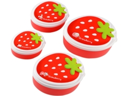 Lancheira Infantil Soimiss, Em Plástico Pp, Com Tampa Hermética Compacta, Ideal Para Lanches E Acompanhamentos Ao Ar