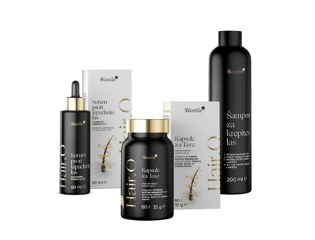 Biostile Hair.o Set – Solução Completa Contra Queda De Cabelo Para Homens E Mulheres