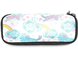 Porta-lápis grande com design de unicórnio animado, ideal para escola, mesa, adultos, meninas e meninos.