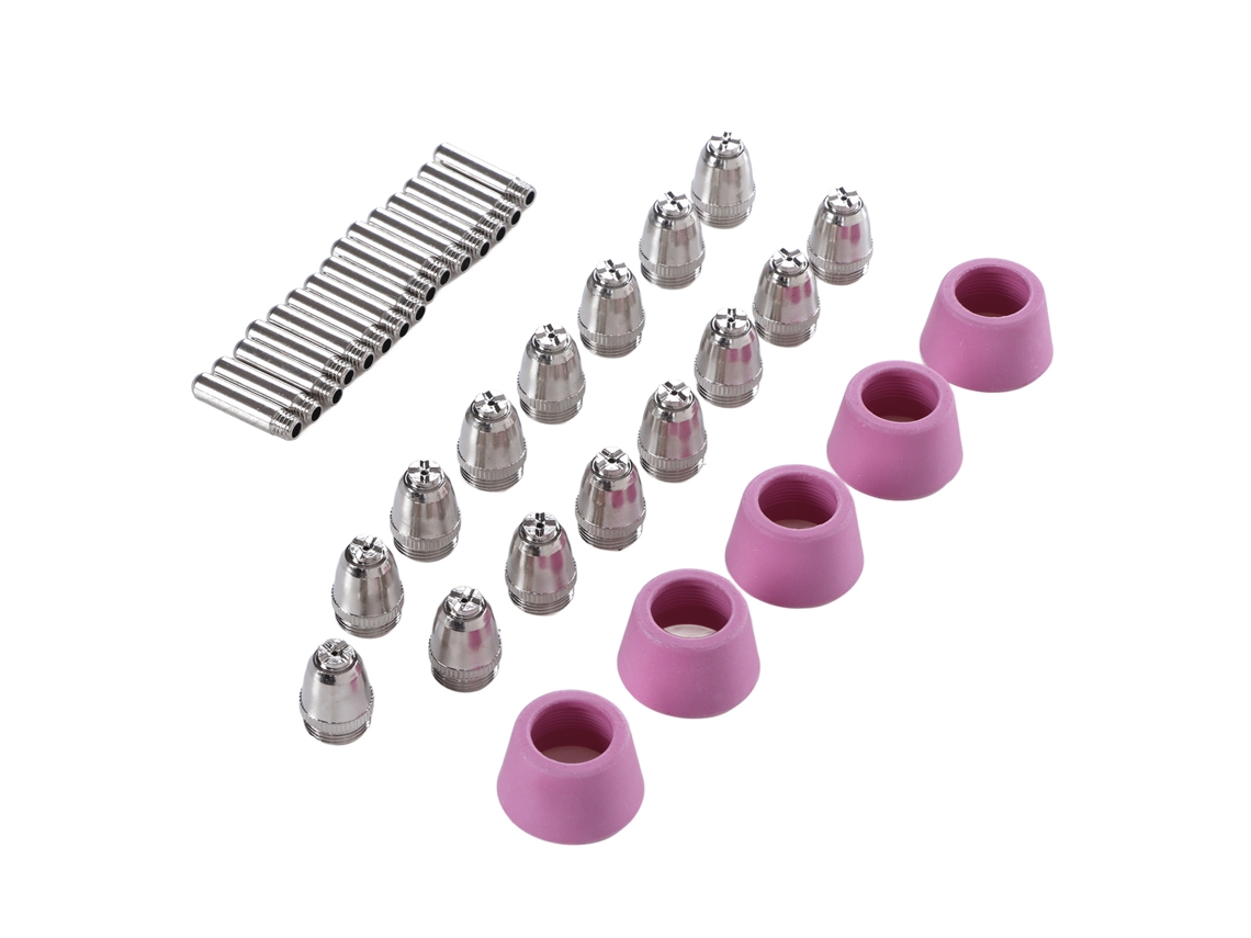 Kit De Consumíveis Para Tocha De Plasma Laxiscreed Com 35 Peças Em Latão Para Manutenção Eficiente