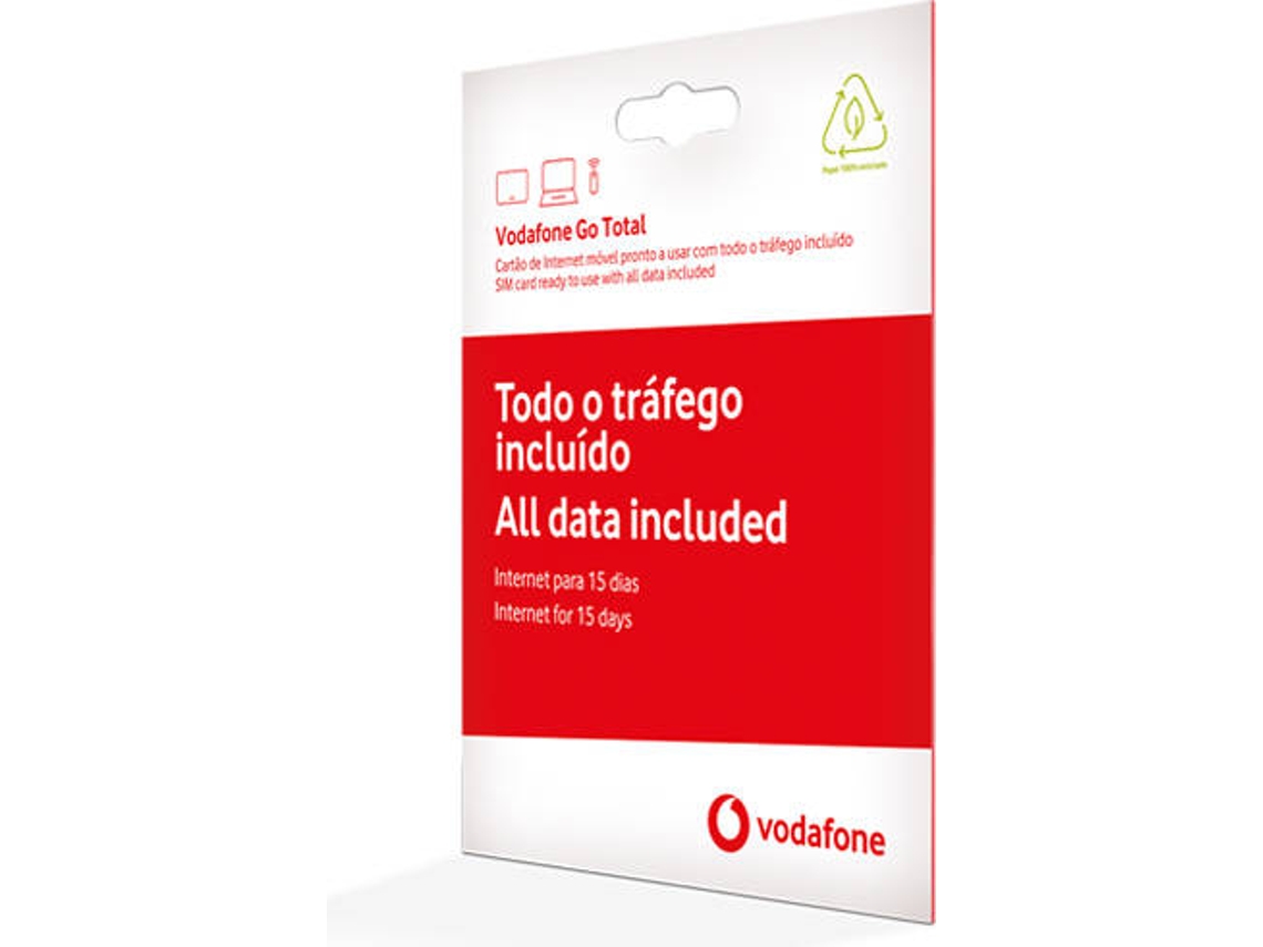 Cartão VODAFONE Go Total
