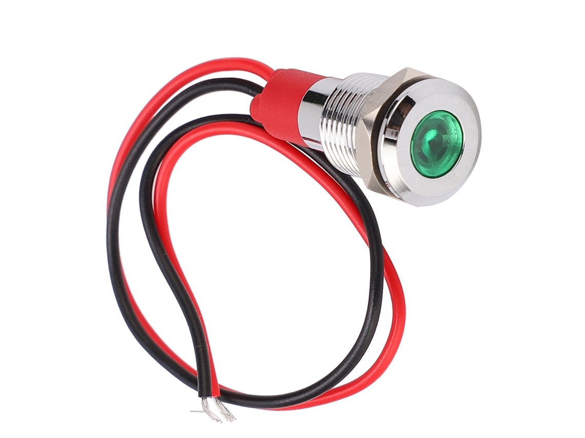 Luzes Indicadoras Metálicas Led Impermeáveis