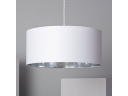 Candeeiro Suspenso Lino Reflect Branco