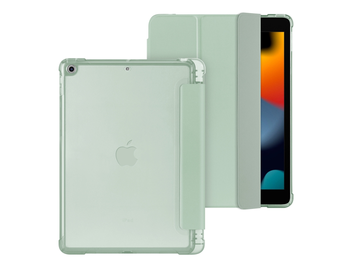 Capa Para Apple Ipad 10.2 2019/2020/2021 Verde Menta