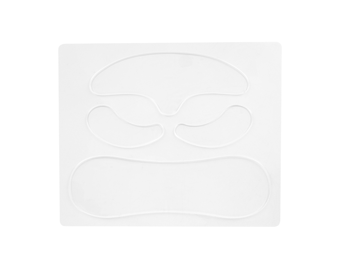 Patch De Silicone Doméstico Para Alisar Rugas Na Testa E Pescoço