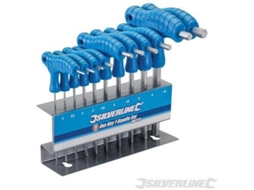 Chave de Fendas SILVERLINE 323710 com 10 peças