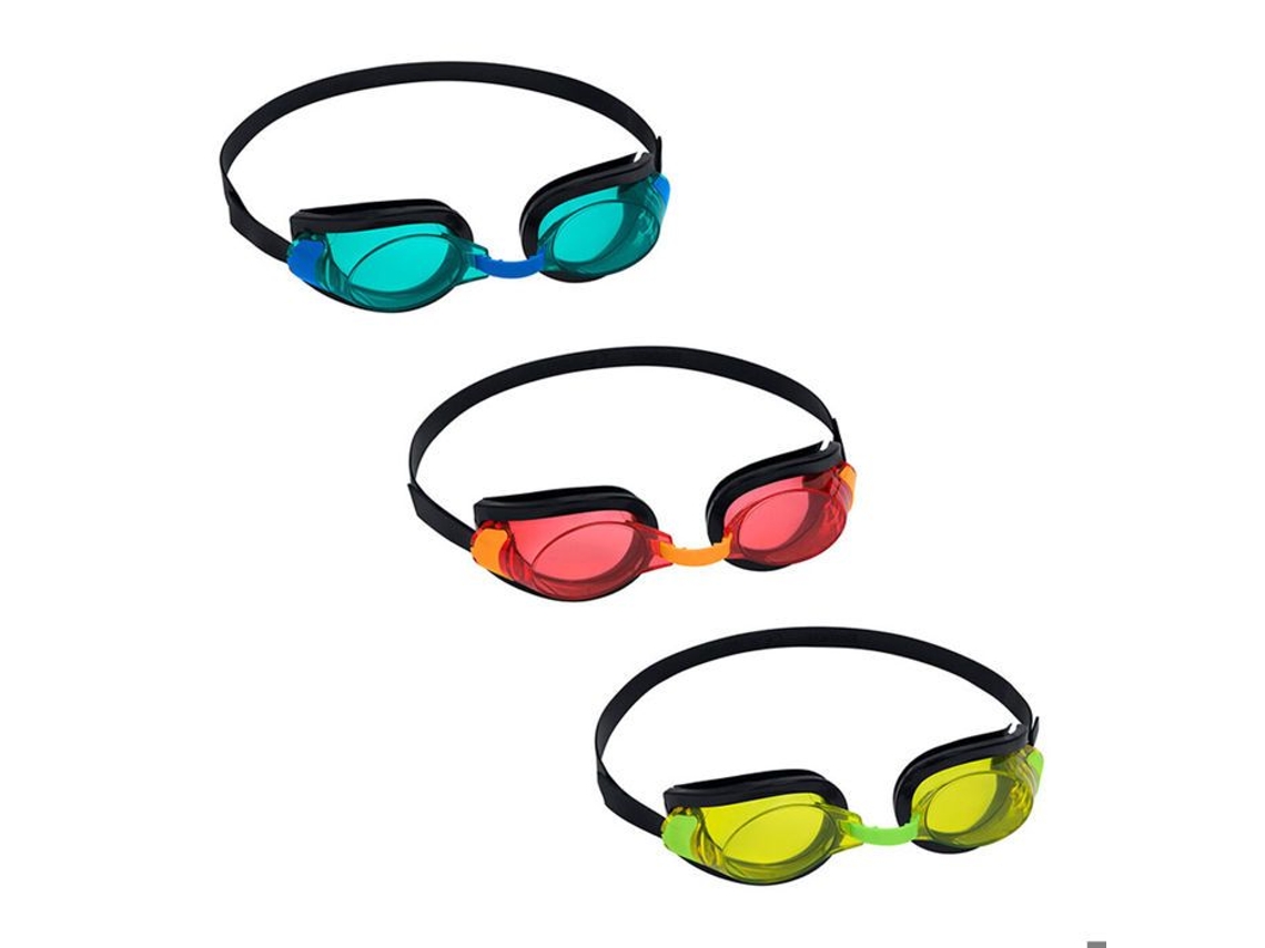Óculos de Natação AQUAFORGE modelo 21096, silicone, proteção UV, antiembaçante