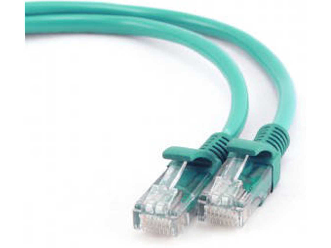 Cabo de Rede GEMBIRD (RJ45 - 1 m - Verde)