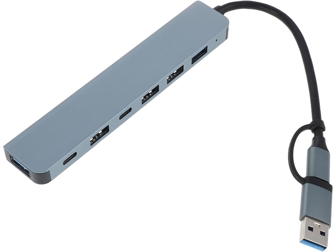 Hub Usb De Alta Qualidade Para Laptop E Pc, Expansor Multifuncional