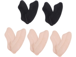 Fomiyes 5-pares De Calcanhares Antiderrapantes Para Sapatos, Palmilhas Confortáveis Para O Calcanhar, Forros Para