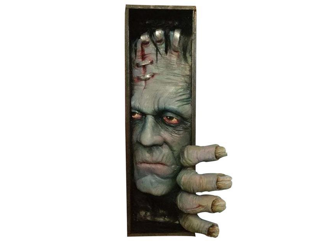 Ornamento De Estante Monstro Resina Decor Halloween Presente