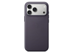 (apple 14 Roxo) Textura Trançada - Compatível Com Carregamento Magnético - Capa Macia Com Proteção Nas Bordas