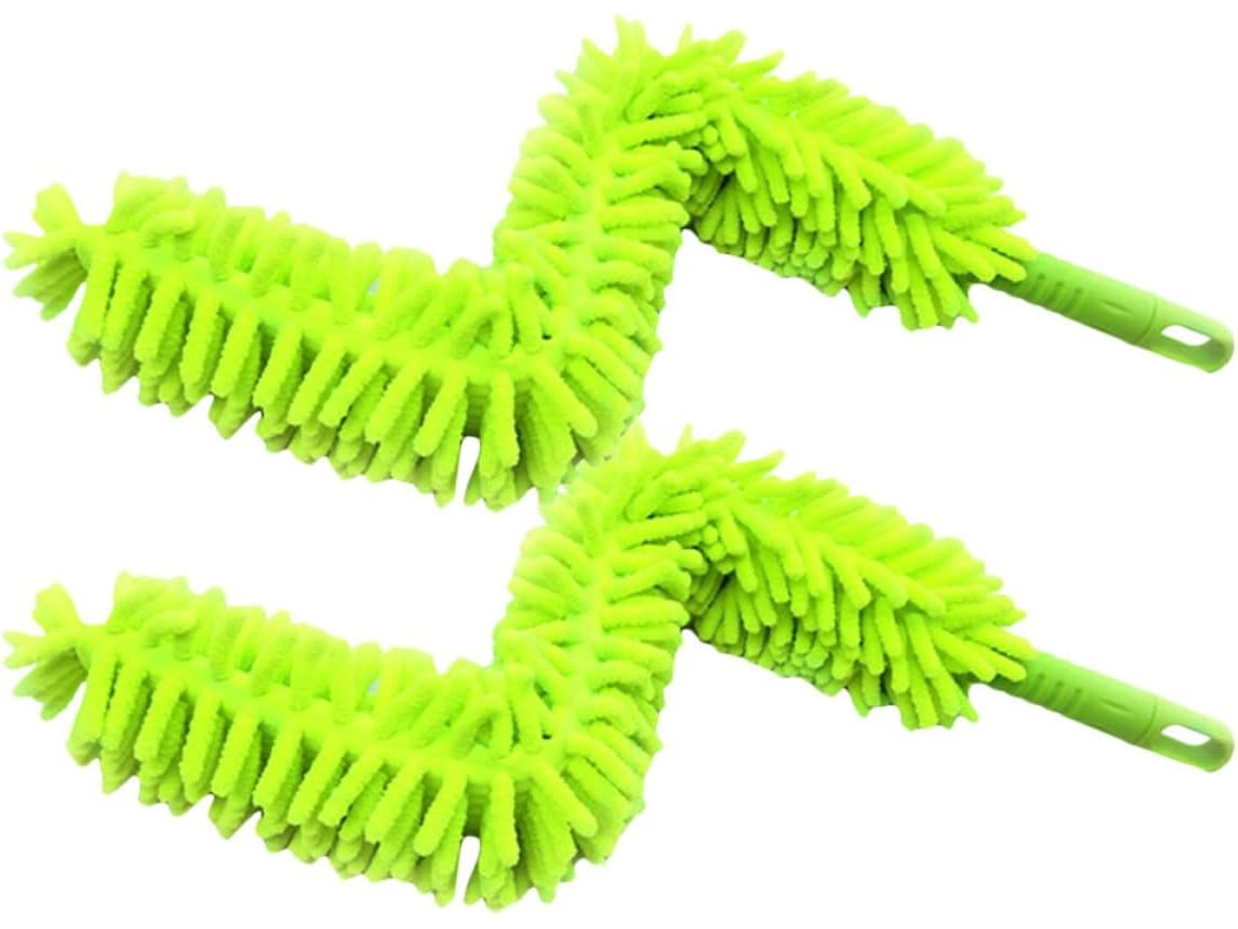 Pano de Microfibra com Cabo Leve, 2 Peças, Feito Chenille Cabeça Flexível para Limpeza Sem CHABERLU