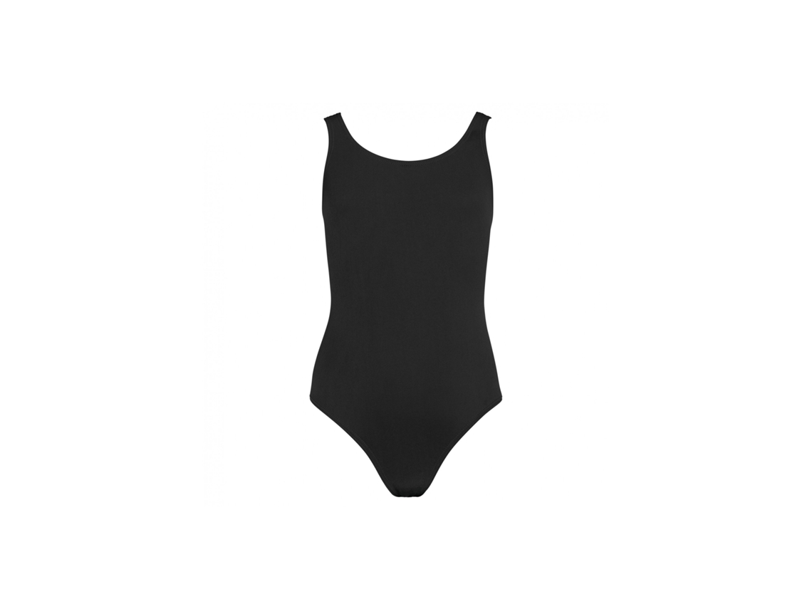 Fato de Banho para Menina de Natação PROACT (12/14 Anos - Poliéster - Preto)