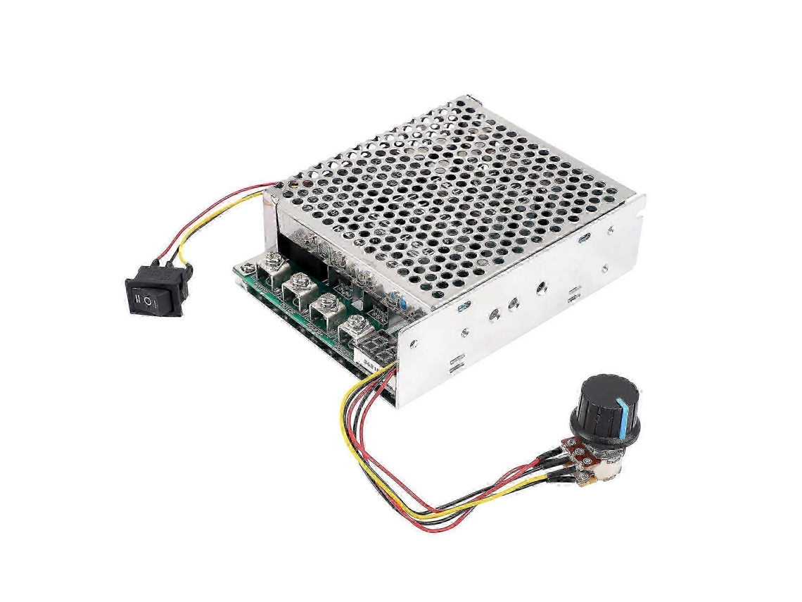 Controlador de velocidade de motor DC 10-55V 100A 3000W com controle PWM reversível para frente e para trás (Szrh)