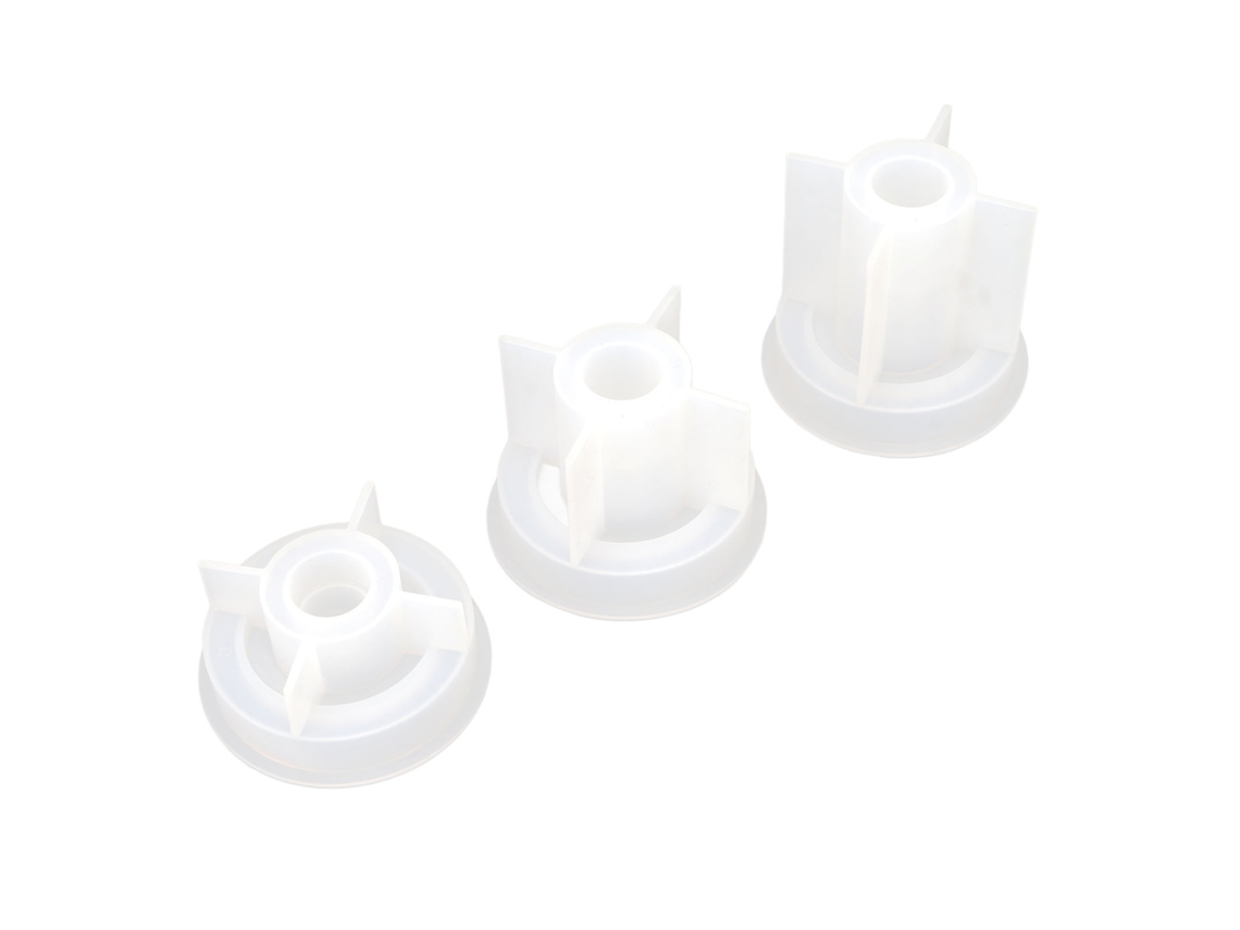 3 Peças De Molde De Silicone Redondo 3d Para Portavelas Diy Reutilizável, Antiderramamento, Base Estável