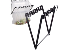 Lixeira De Porta Dobrável Com Sacos De Lixo Sem Furos Lixeira Para Cozinha, Acessórios De Cozinha Sem Alça Para Quarto,