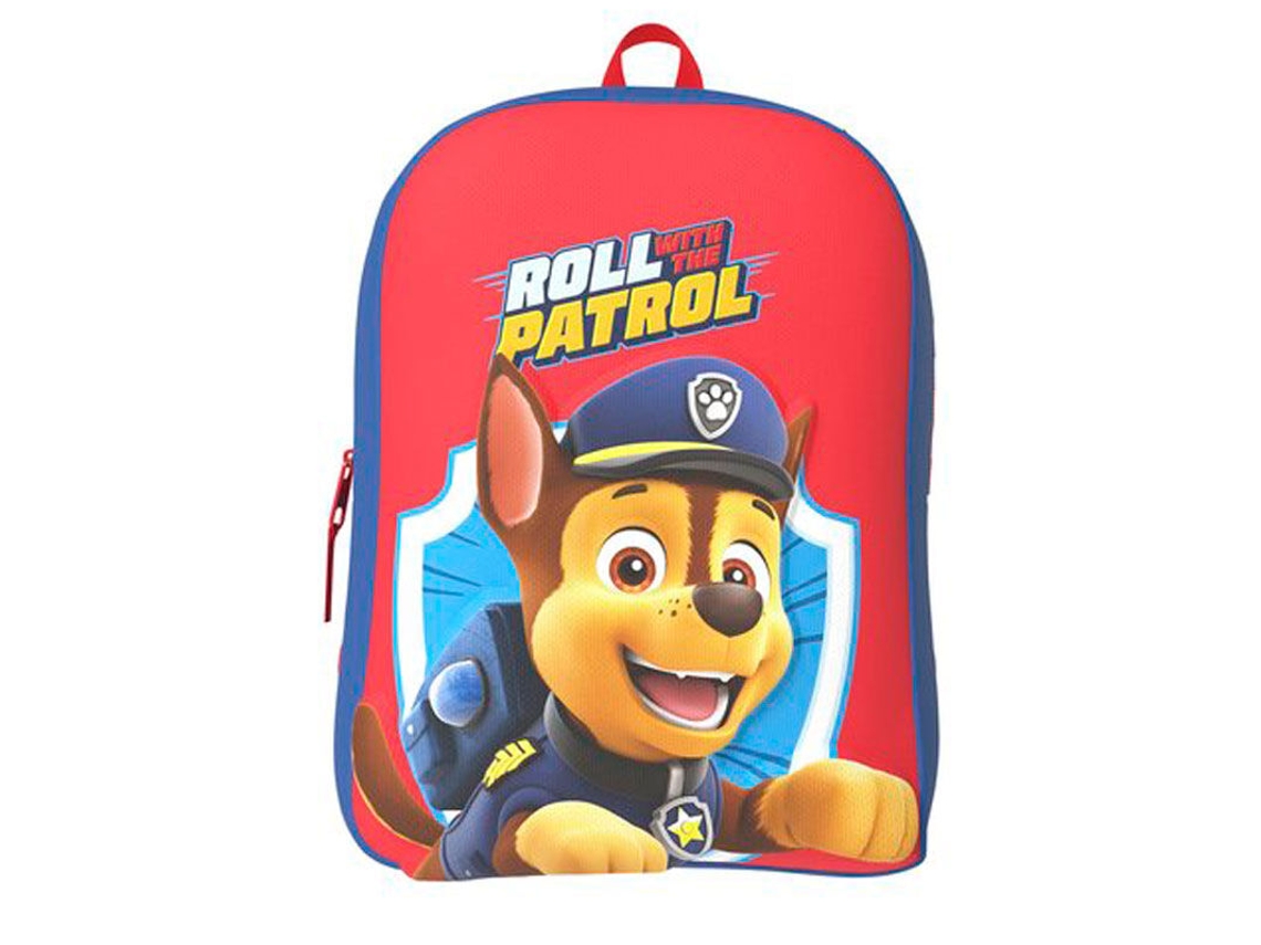 Mochila Da Patrulha Pata 30cm