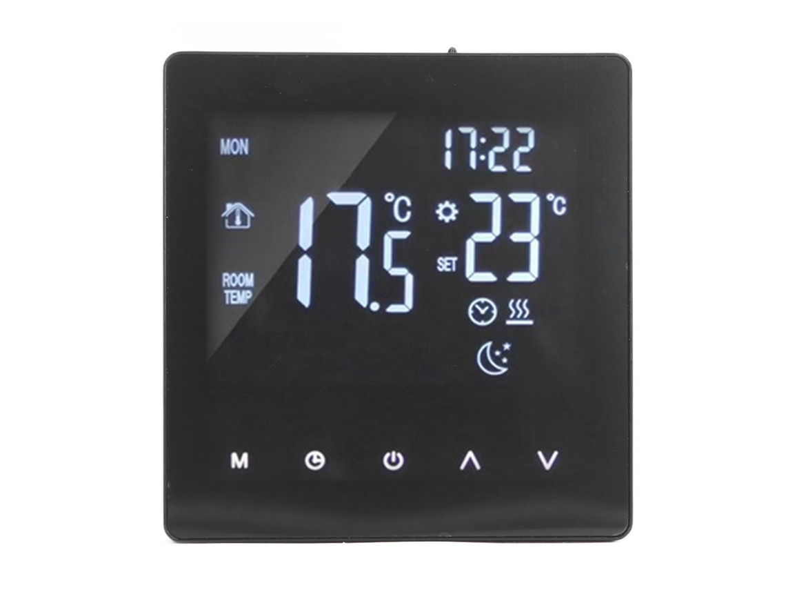 Termostato Digital Inteligente Laxiscreed Com Ecrã Táctil Programável Para Maior Controlo E Eficiência