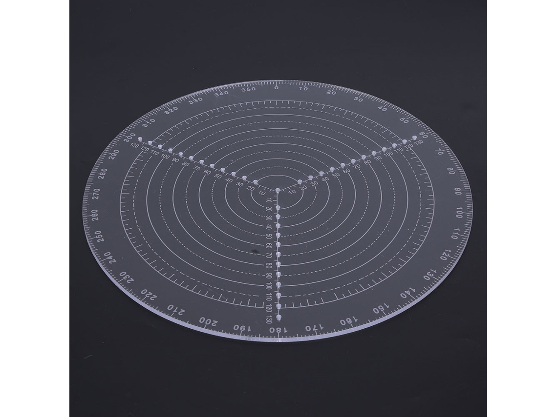 Laxiscreed Compass De Centralização Em Acrílico Transparente Para Marcenaria Com Precisão
