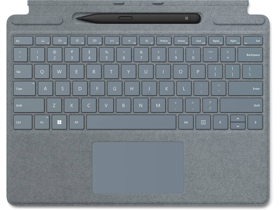 Bundle Teclado MICROSOFT Surface Pro X/Pro 8/Pro 9 + Caneta Stylus Azul