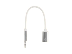 Cabo adaptador de áudio Goobay, 3,5 mm para Rca estéreo, 3 m AQUAFORGE