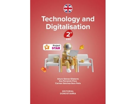 Livro Technology And Digitalisation 2º Eso - Project Star Da Editorial Donostiarra De Arturo Gómez Gilaberte, Eva Parramon Ponz Et Al. (inglês)