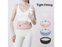 Bolsa de Cintura Profissional para Corrida Esportiva Guardar Celular Fitness Led Usb Portátil Casa Escritório Compacto Resistente STELASPLEN