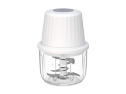 Picador De Alho Elétrico De 450 Ml, Mini Picador De Legumes Portátil, Moedor De Alho, Amassador E Picador De Cebola (branco)