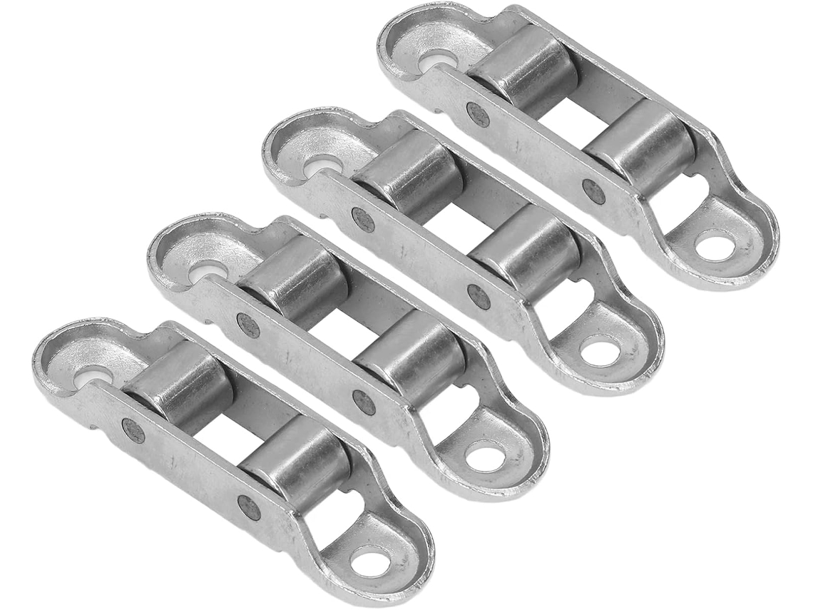 Conjunto De 4 Polias Aço Inoxidável Para Portas Correr, Com Rodas Duplas E Silenciosas, Ideais Para Deslizar Suavemente