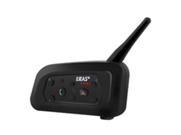 Interfone Bluetooth para Motocicleta com Fones Estéreo e Comunicação Sem Fio EOOCOO