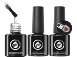 Gel de Unhas Construtor, Esmalte para Reparo Finas Fracas Quebradas e Danificadas Cura Uv Led Reque R Acessórios Manicure GOKOCO