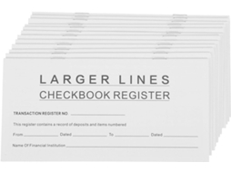 Registros De Cheques Em Papel Branco Ledger Para Compte Bancaire Lot De 12 E Compte Professionnel Tableaux