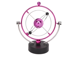 Primerox brinquedo de Mesa Asteróide de Movimento Perpétuo Elétrico Reduz Pressão Decoração Vermelho rosa