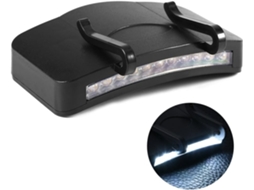 Lanterna de Cabeça com Clipe para Chapéu, 11 Leds, Ideal para Pesca, Corrida, Camping, Trilhas e Escalada BRILVIBERA
