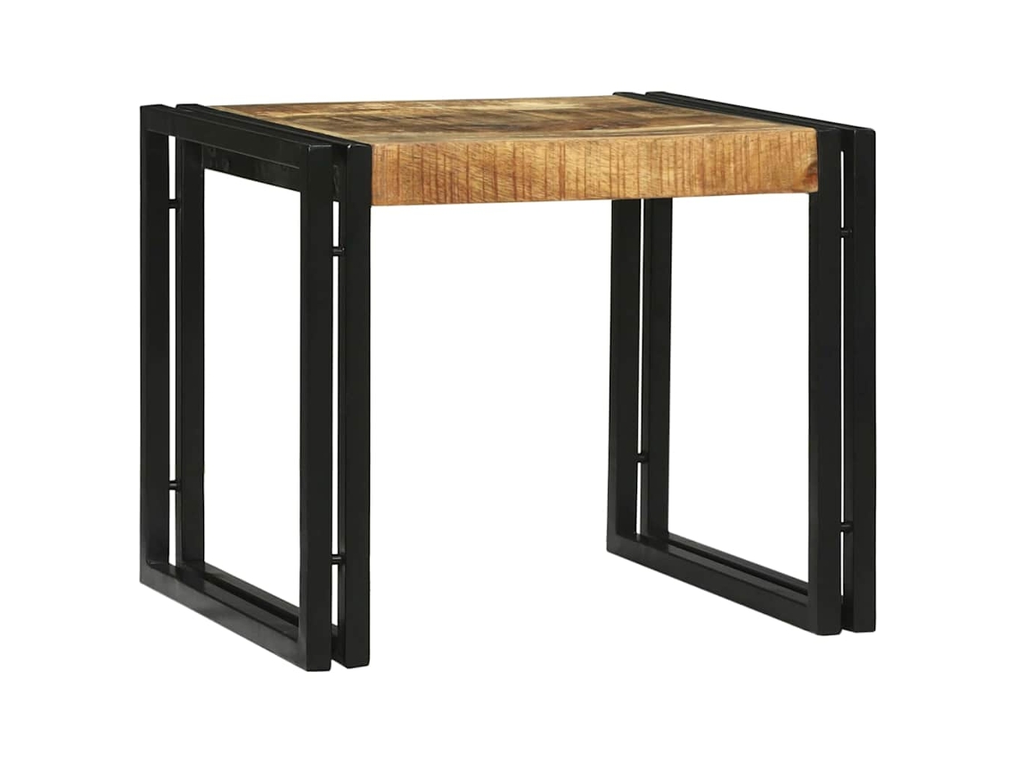 Vidaxl Mesa De Centro 2 Pcs Castanho Madeira De Manga Maciça